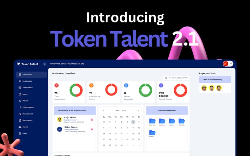 Token Talent HR screenshot 1