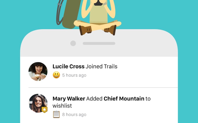 Trails.com screenshot 2