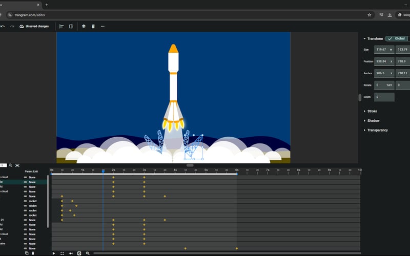 Trangram screenshot 1