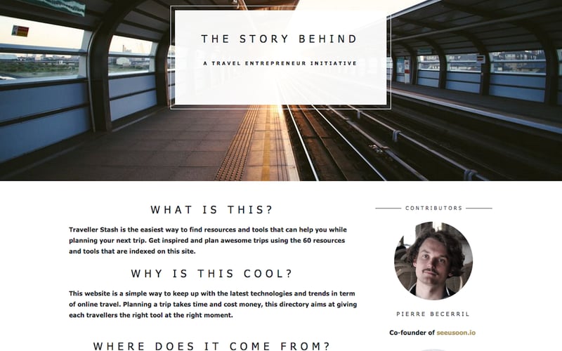 Traveller Stash screenshot 2