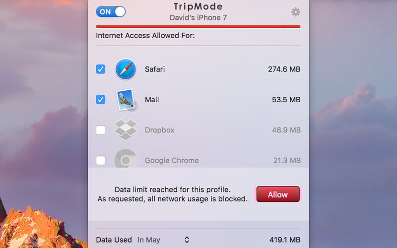 TripMode screenshot 2