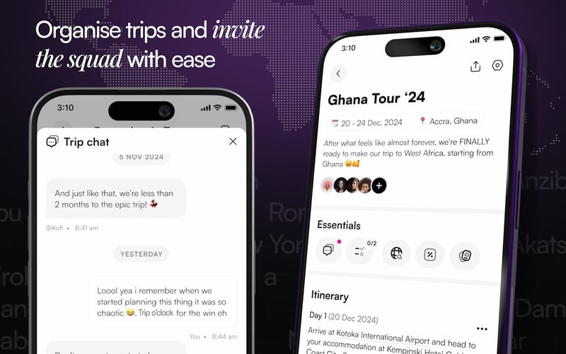 Trip o'clock - AI Trip planner screenshot 3