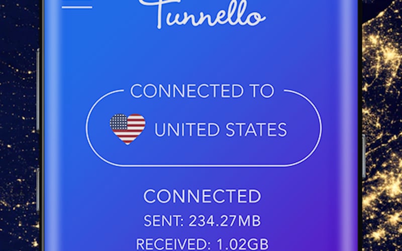 Tunnello VPN screenshot 2