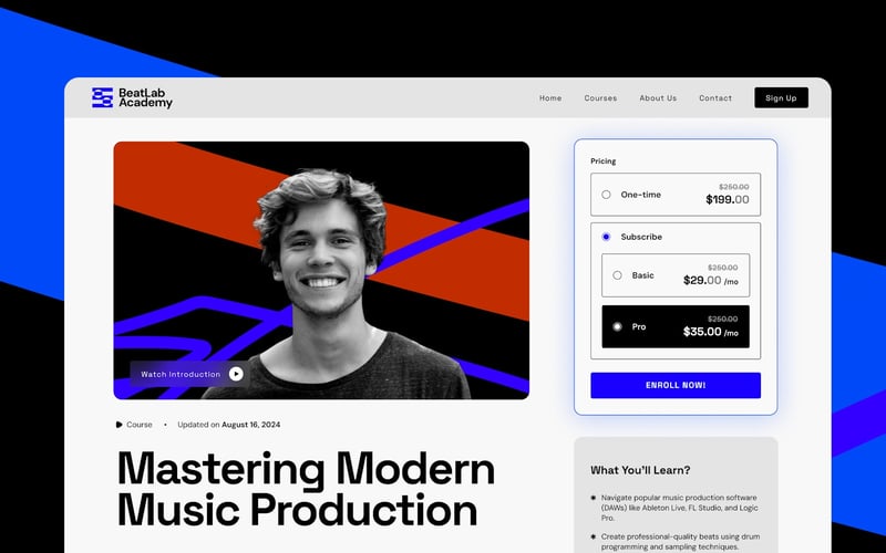 Tutor LMS 3.0 screenshot 1
