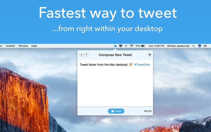 TweetFast for Mac Menubar ⚡️ screenshot 2