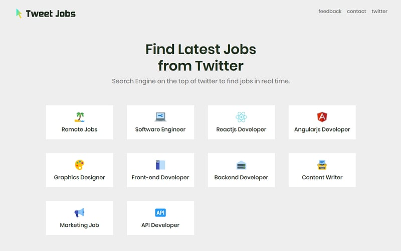 Tweet Jobs screenshot 1