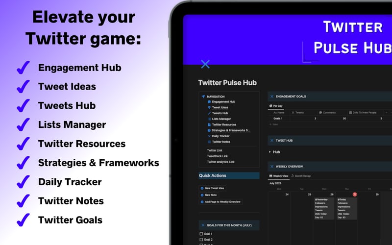 Twitter Pulse Hub screenshot 2