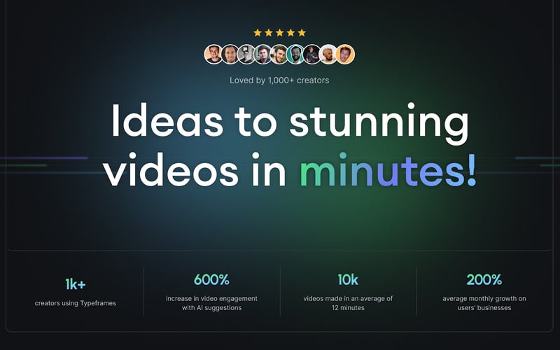 Typeframes screenshot 1