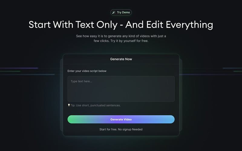 Typeframes screenshot 2
