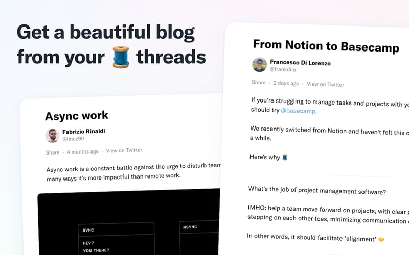 Typefully Profiles screenshot 2
