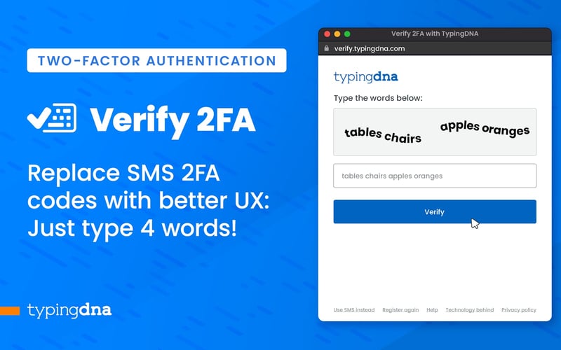 TypingDNA screenshot 2