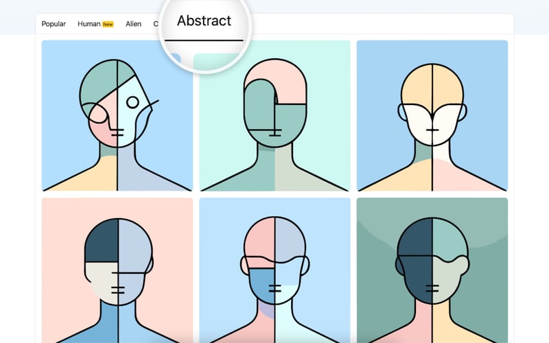 UI Faces screenshot 3