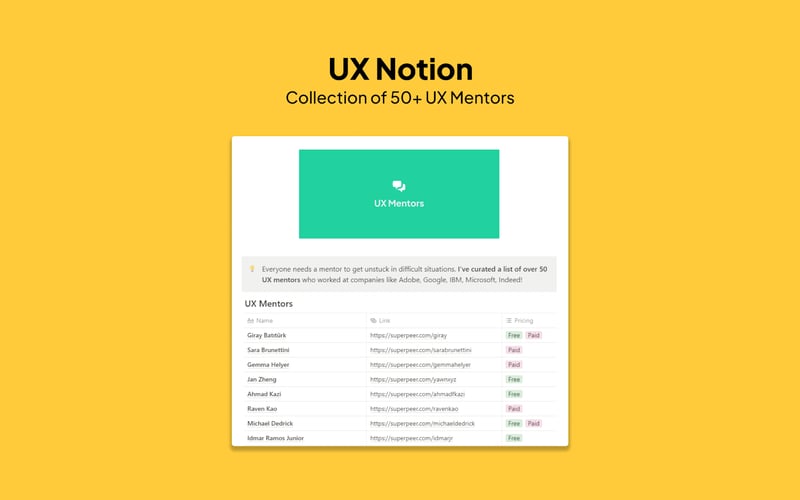 UX Notion screenshot 3