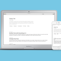 Unicode WordPress Theme