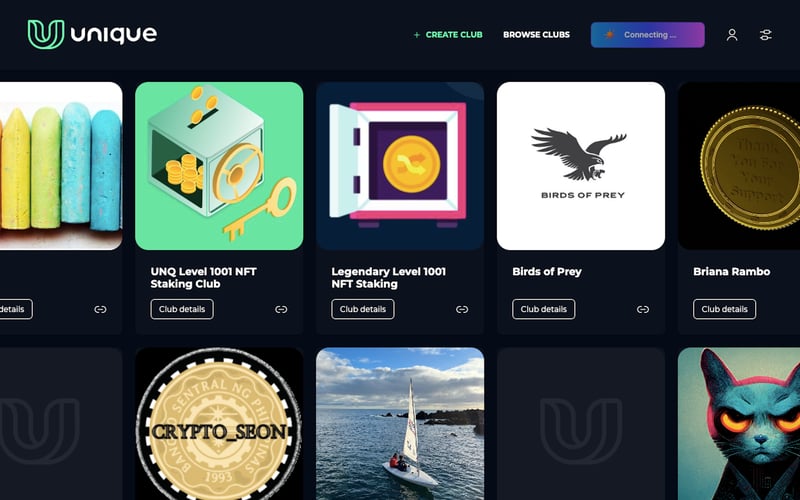 Unique Venture Clubs screenshot 2