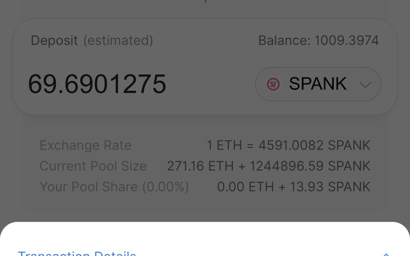 Uniswap screenshot 3