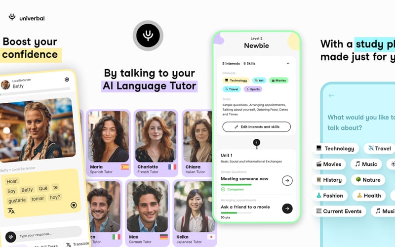 Univerbal screenshot 1