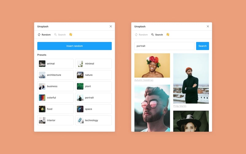 Unsplash for Figma screenshot 2