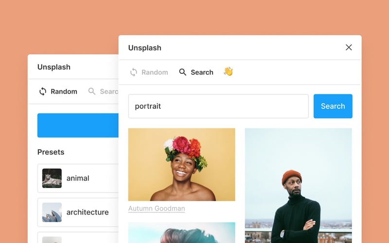 Unsplash for Figma screenshot 3