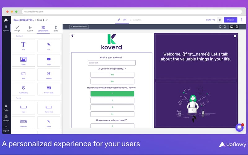 Upflowy screenshot 2