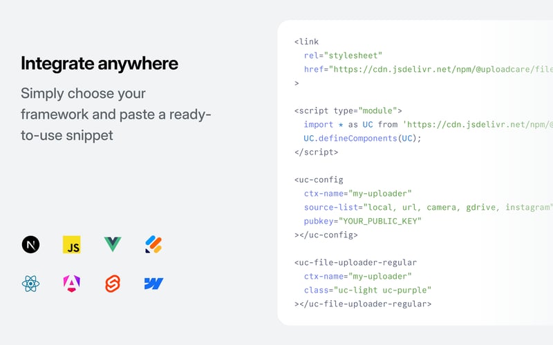 Uploadcare screenshot 1