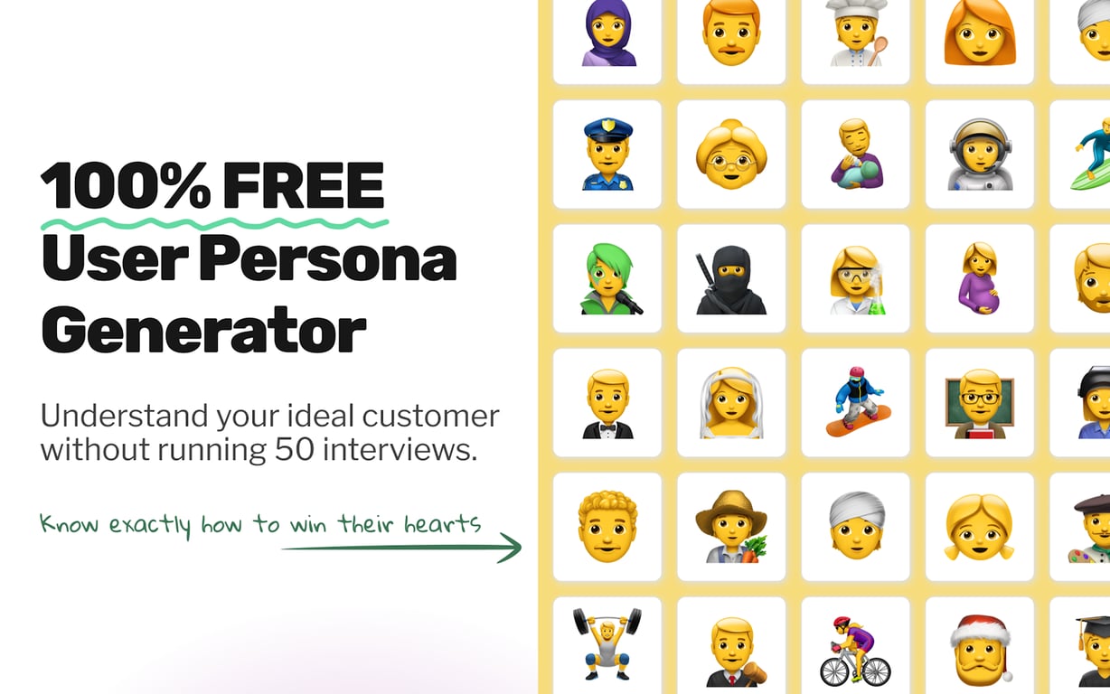 User Persona Generator preview