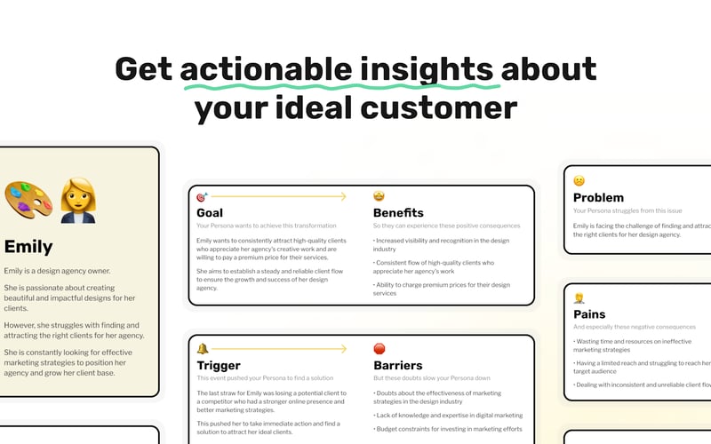 User Persona Generator screenshot 3