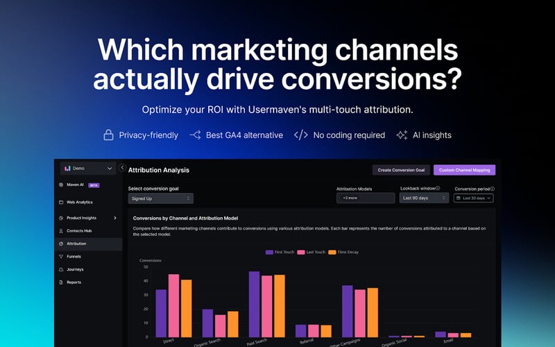 Usermaven screenshot 1