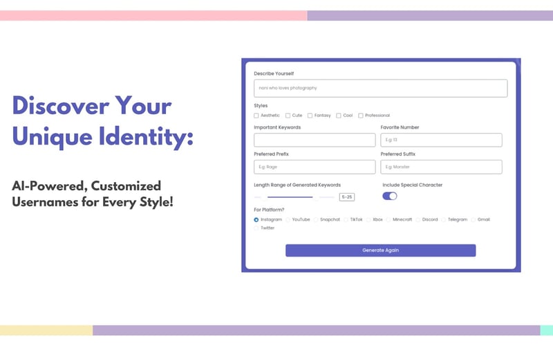 Username Generator screenshot 2