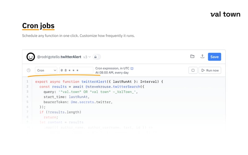 Val Town screenshot 3