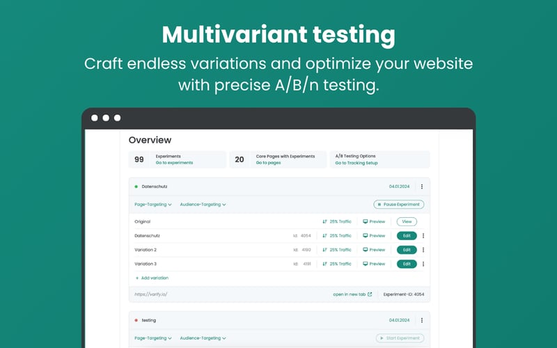 Varify.io screenshot 3