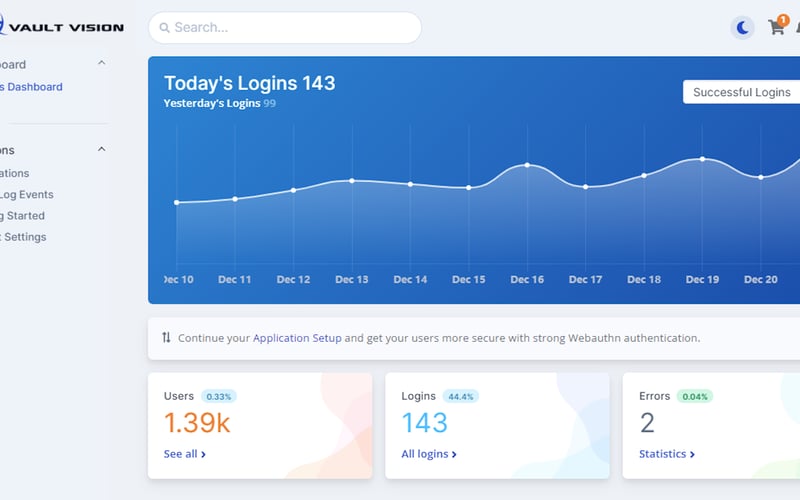 Vault Vision screenshot 2