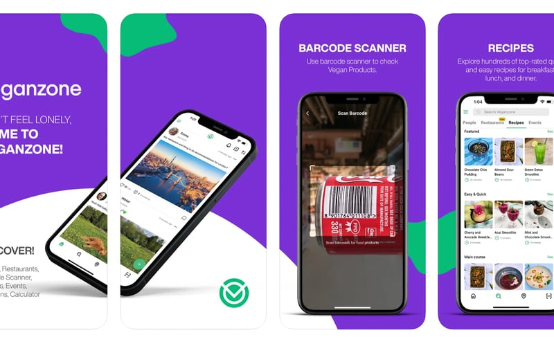 Veganzone screenshot 1