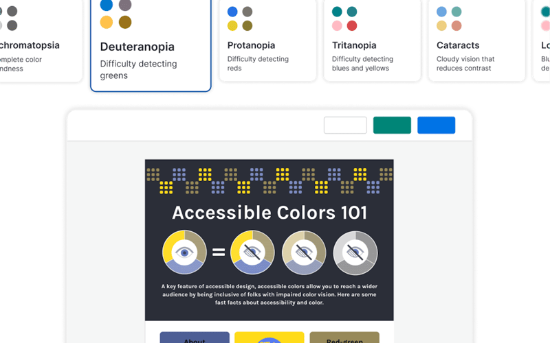 Venngage Accessible Design Tool screenshot 3