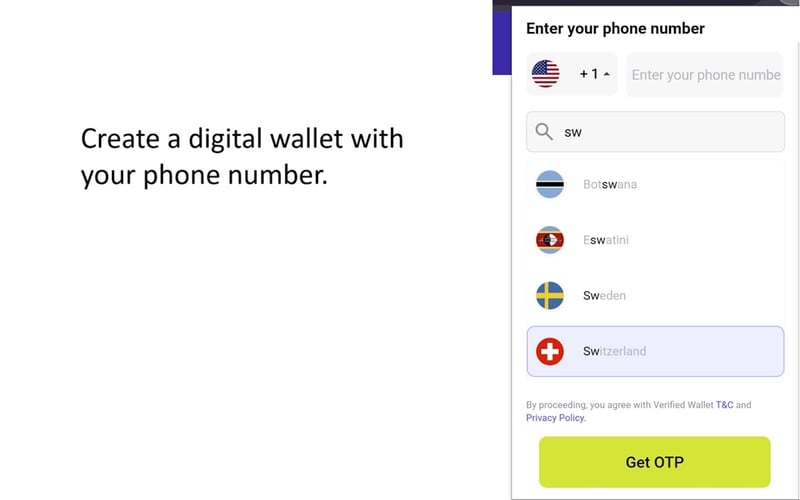 Verified Wallet screenshot 1