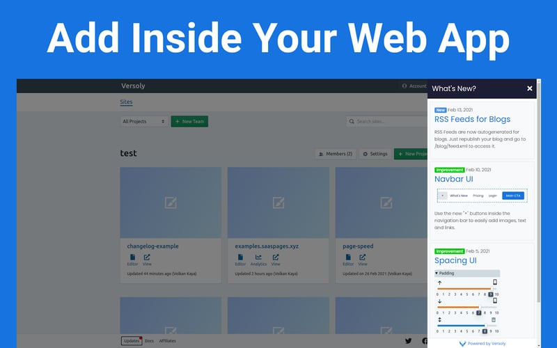 Versoly screenshot 2