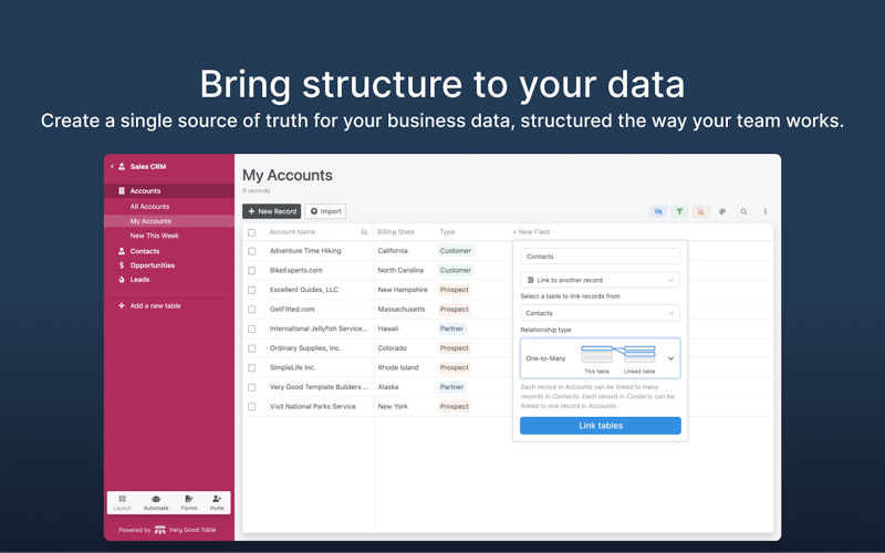 Very Good Table screenshot 2