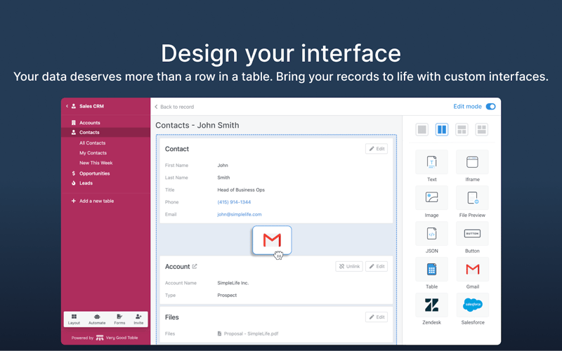 Very Good Table screenshot 3