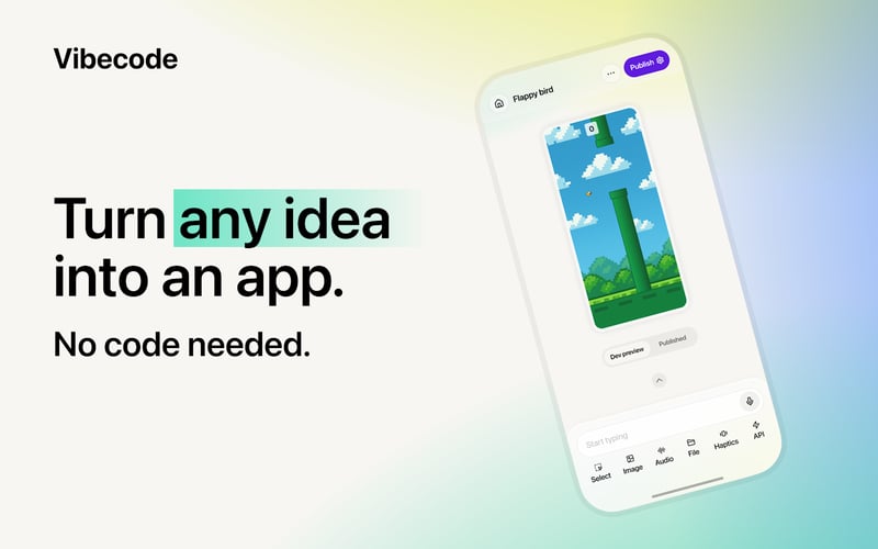 Vibecode App screenshot 1