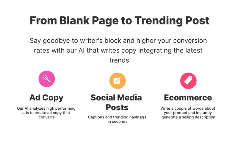 Viralcopy screenshot 1