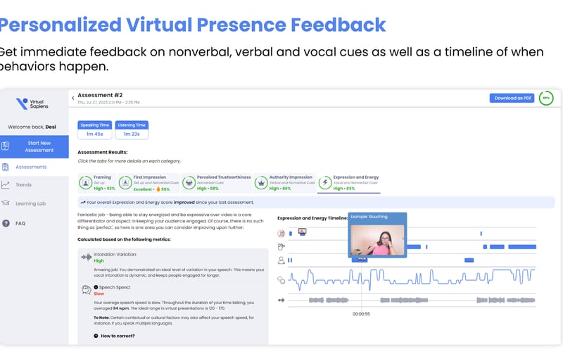 Virtual Sapiens screenshot 2