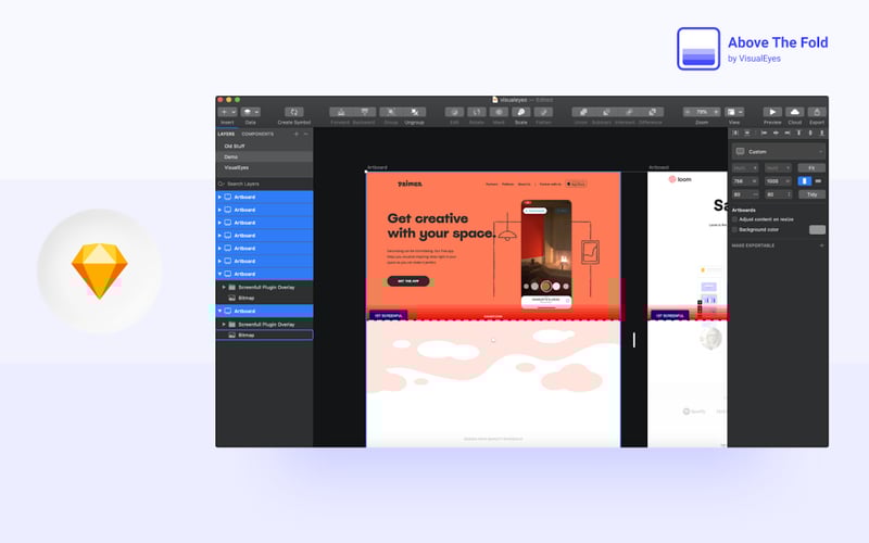VisualEyes screenshot 2