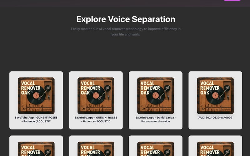 Vocal Remover Online screenshot 3