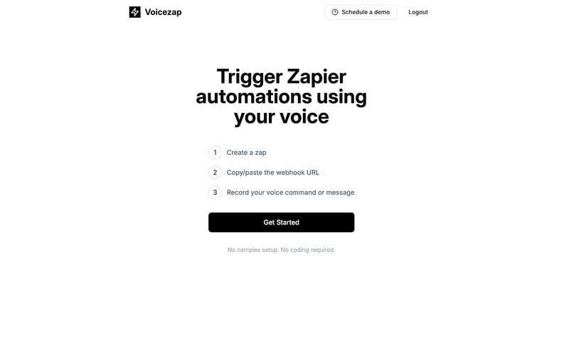 Voicezap AI screenshot 1