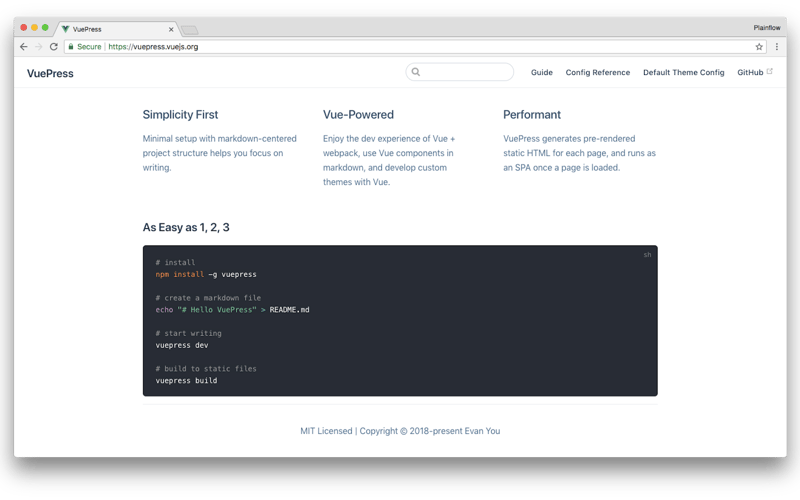 Vue.js screenshot 2