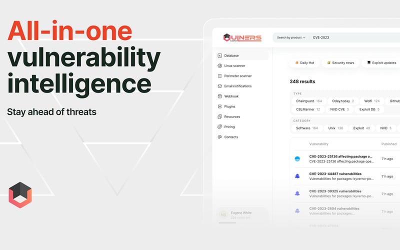 Vulners screenshot 1