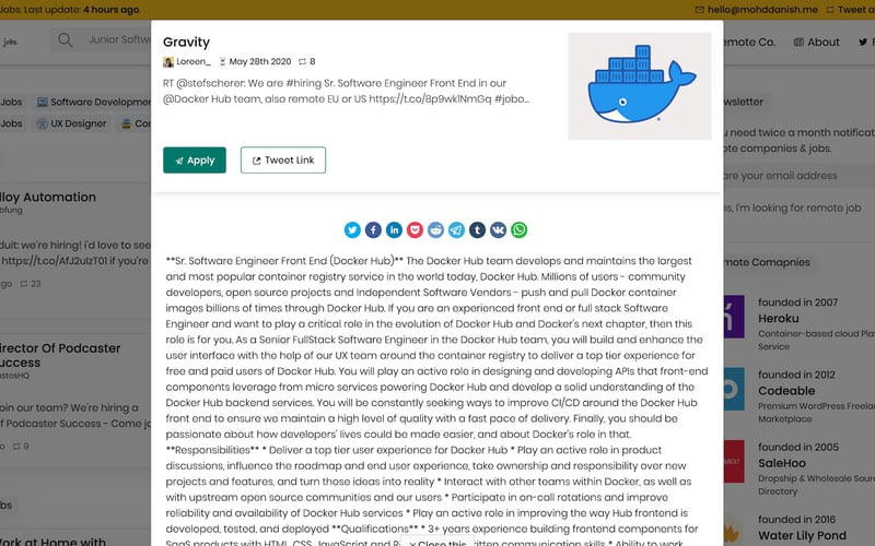 WFH Jobs screenshot 2