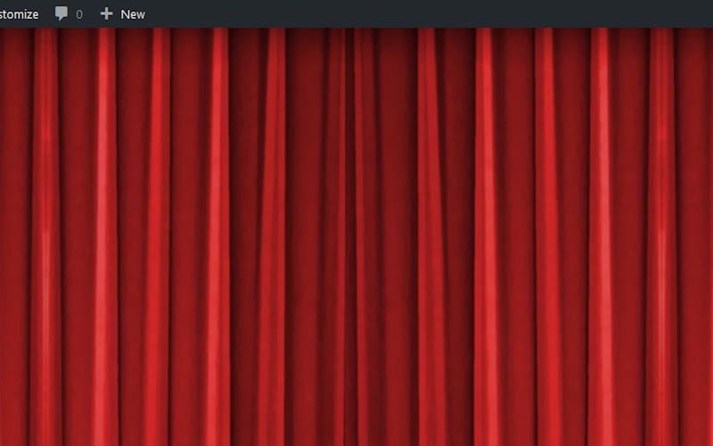 WP Curtain Raiser screenshot 3