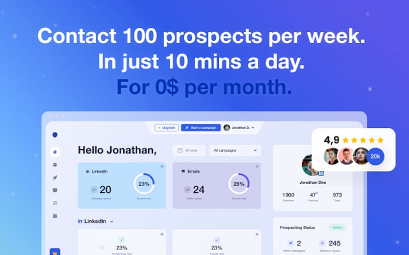 Waalaxy screenshot 2