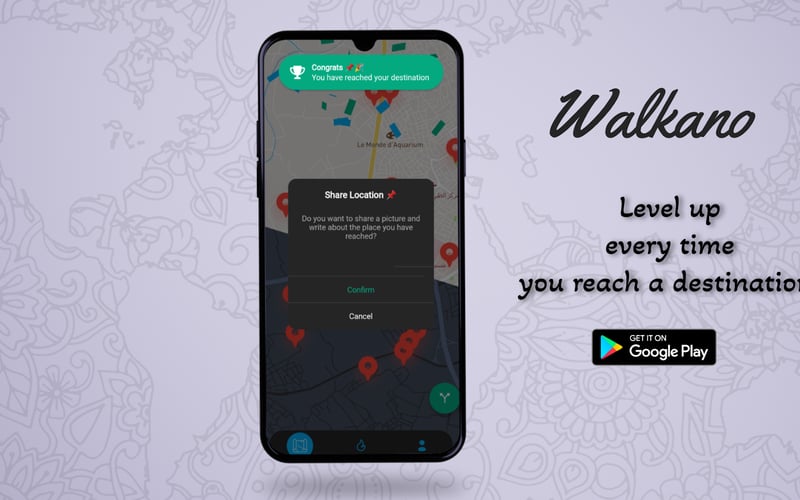 Walkano screenshot 1